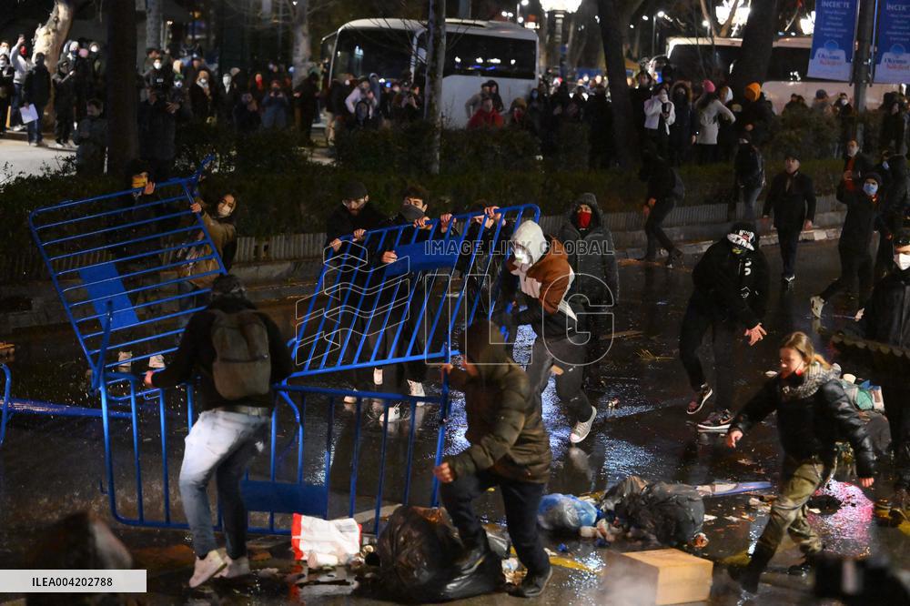 Protest Against the Arrest of Istanbul Mayor Imamoglu in Ankara