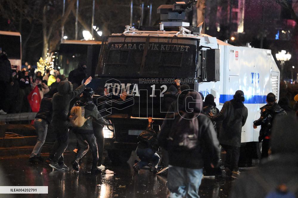 Protest Against the Arrest of Istanbul Mayor Imamoglu in Ankara