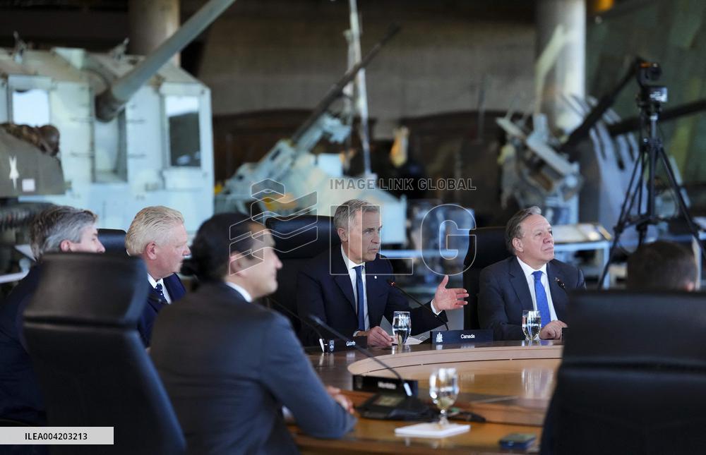 PM Mark Carney At The First Ministers Meeting - Canada