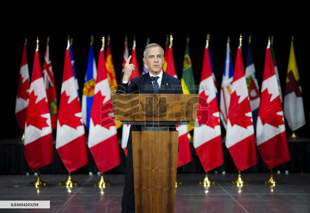 PM Mark Carney At The First Ministers Meeting - Canada