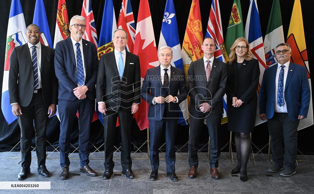PM Mark Carney At The First Ministers Meeting - Canada