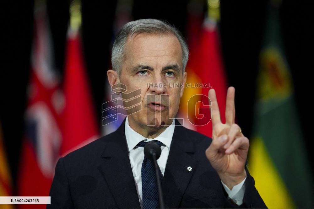 PM Mark Carney At The First Ministers Meeting - Canada