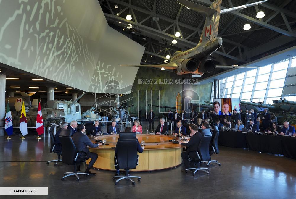 PM Mark Carney At The First Ministers Meeting - Canada