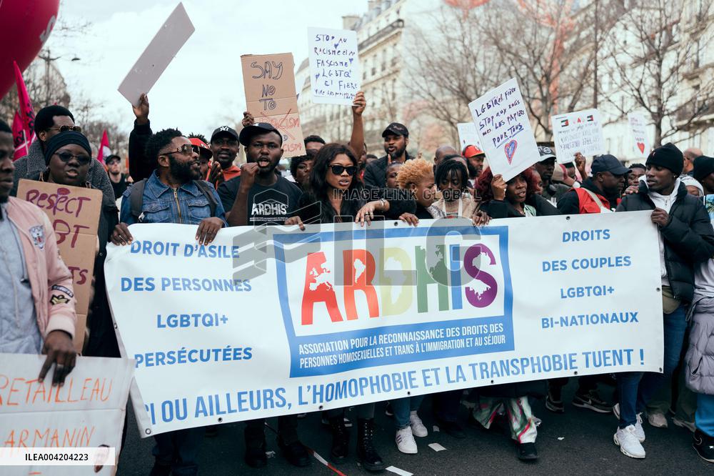 Demonstration Against Racism and Fascism - Paris AJ