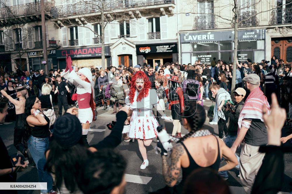 Demonstration Against Racism and Fascism - Paris AJ