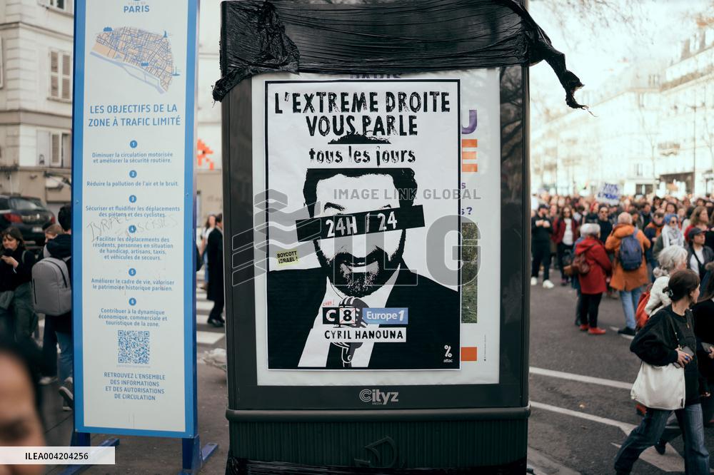 Demonstration Against Racism and Fascism - Paris AJ