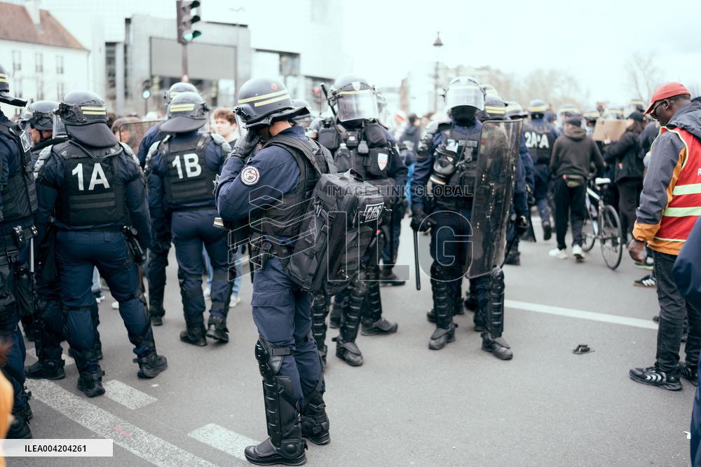 Demonstration Against Racism and Fascism - Paris AJ
