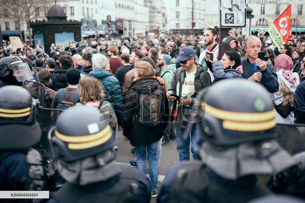 Demonstration Against Racism and Fascism - Paris AJ