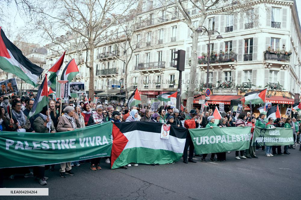 Demonstration Against Racism and Fascism - Paris AJ