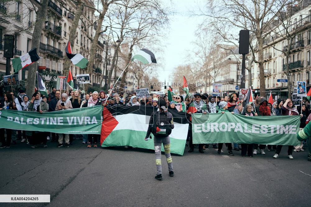 Demonstration Against Racism and Fascism - Paris AJ