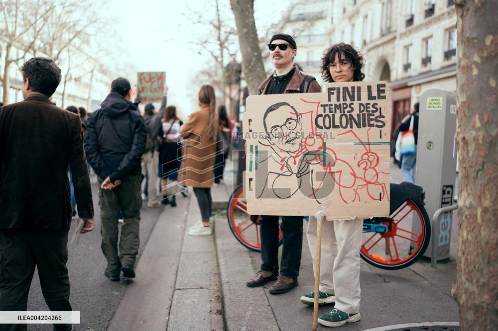 Demonstration Against Racism and Fascism - Paris AJ