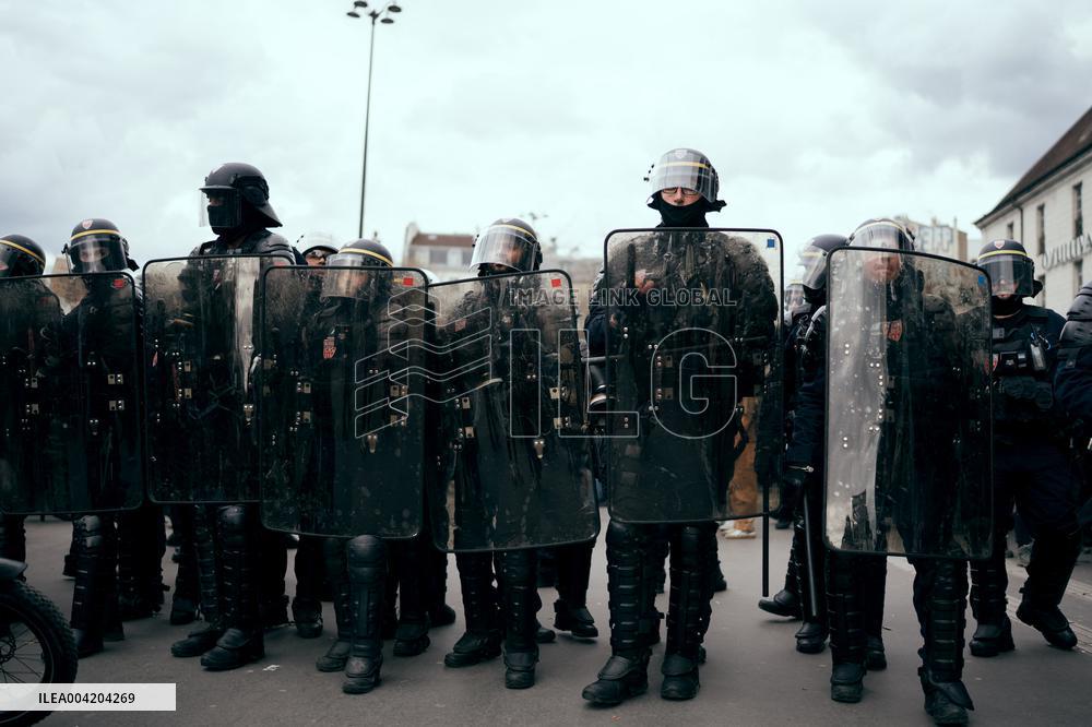 Demonstration Against Racism and Fascism - Paris AJ