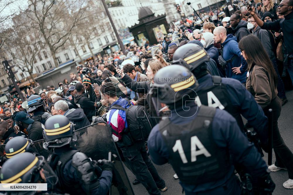 Demonstration Against Racism and Fascism - Paris AJ