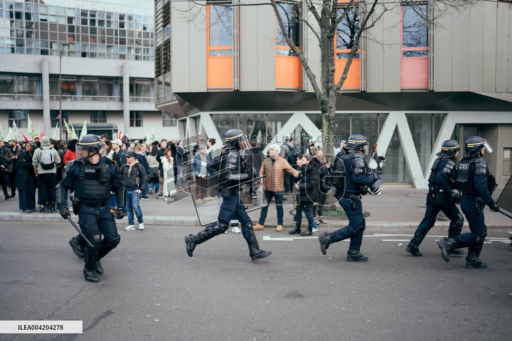 Demonstration Against Racism and Fascism - Paris AJ