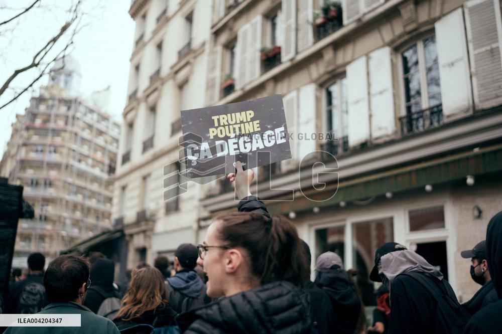 Demonstration Against Racism and Fascism - Paris AJ