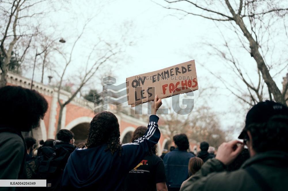 Demonstration Against Racism and Fascism - Paris AJ