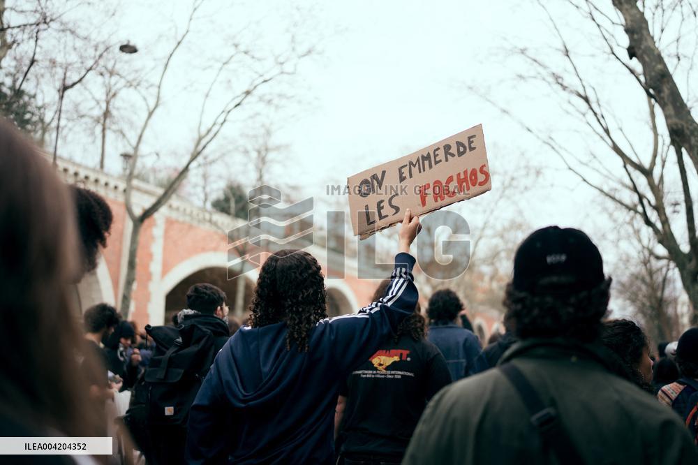 Demonstration Against Racism and Fascism - Paris AJ