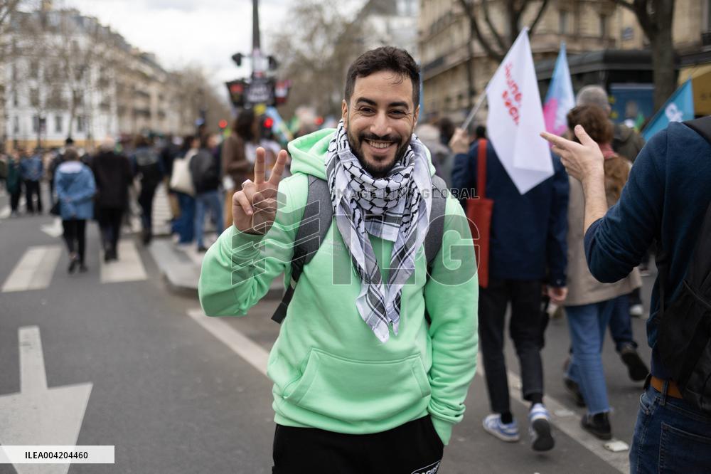 Protest against Racism and Fascism - Paris RL