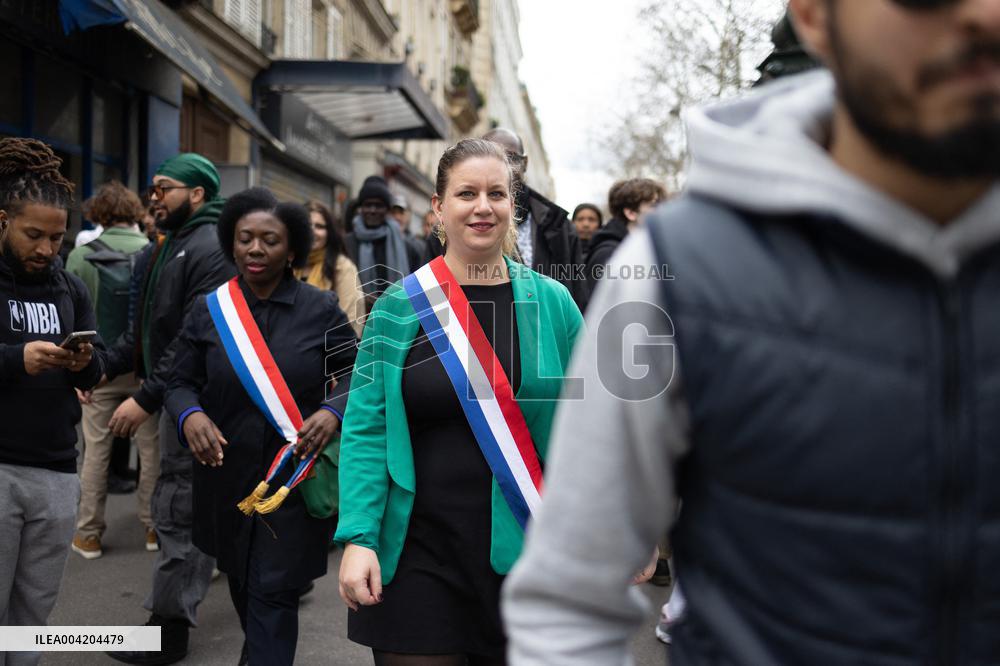Protest against Racism and Fascism - Paris RL