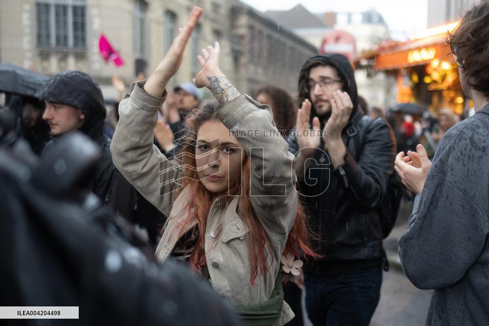Protest against Racism and Fascism - Paris RL