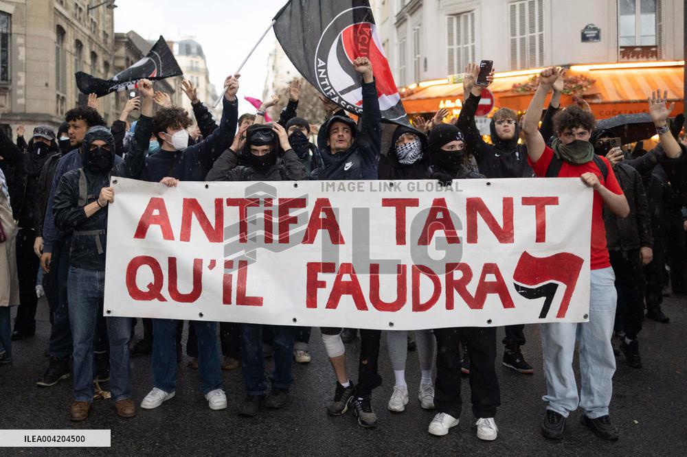 Protest against Racism and Fascism - Paris RL