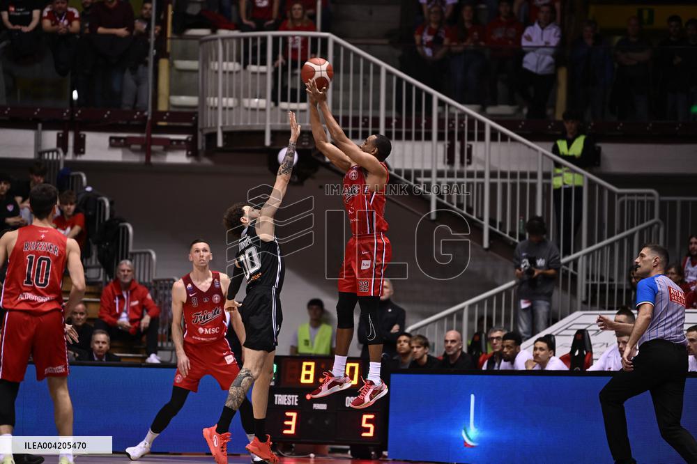 BASKET - Serie A - Pallacanestro Trieste vs Virtus Segafredo Bologna