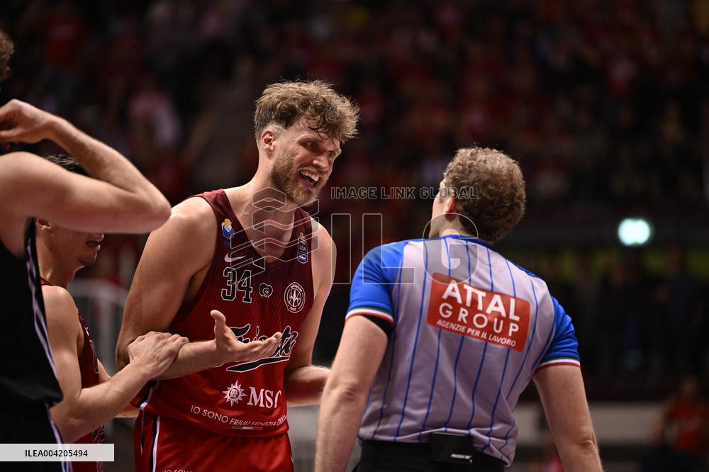 BASKET - Serie A - Pallacanestro Trieste vs Virtus Segafredo Bologna