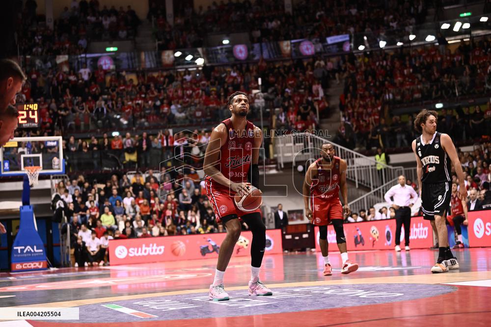 BASKET - Serie A - Pallacanestro Trieste vs Virtus Segafredo Bologna