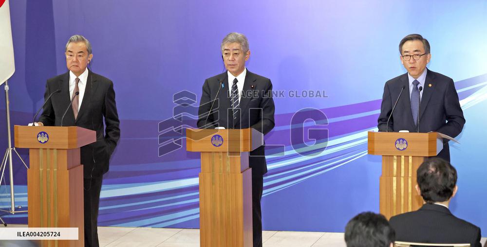 Japan-China-S. Korea talks