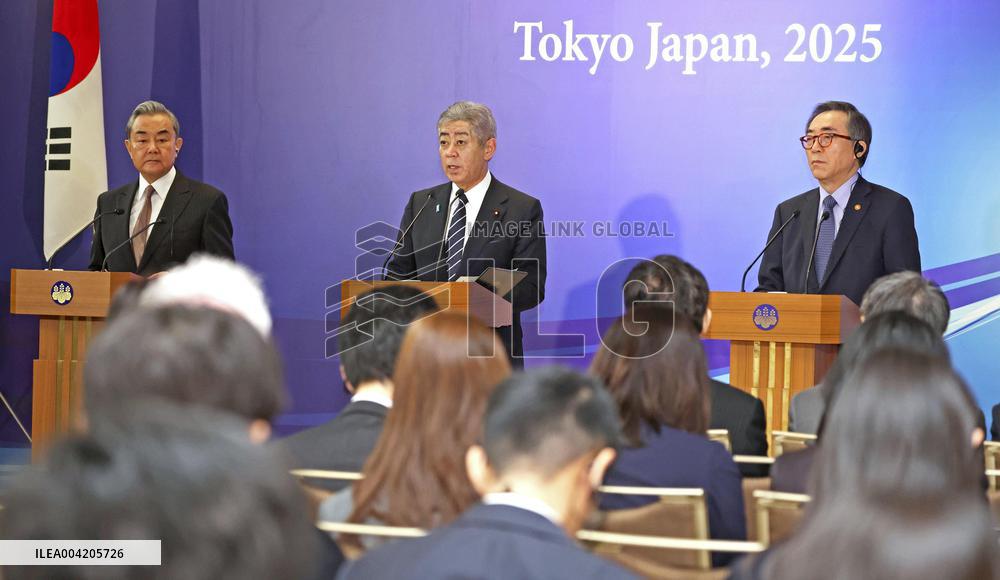 Japan-China-S. Korea talks