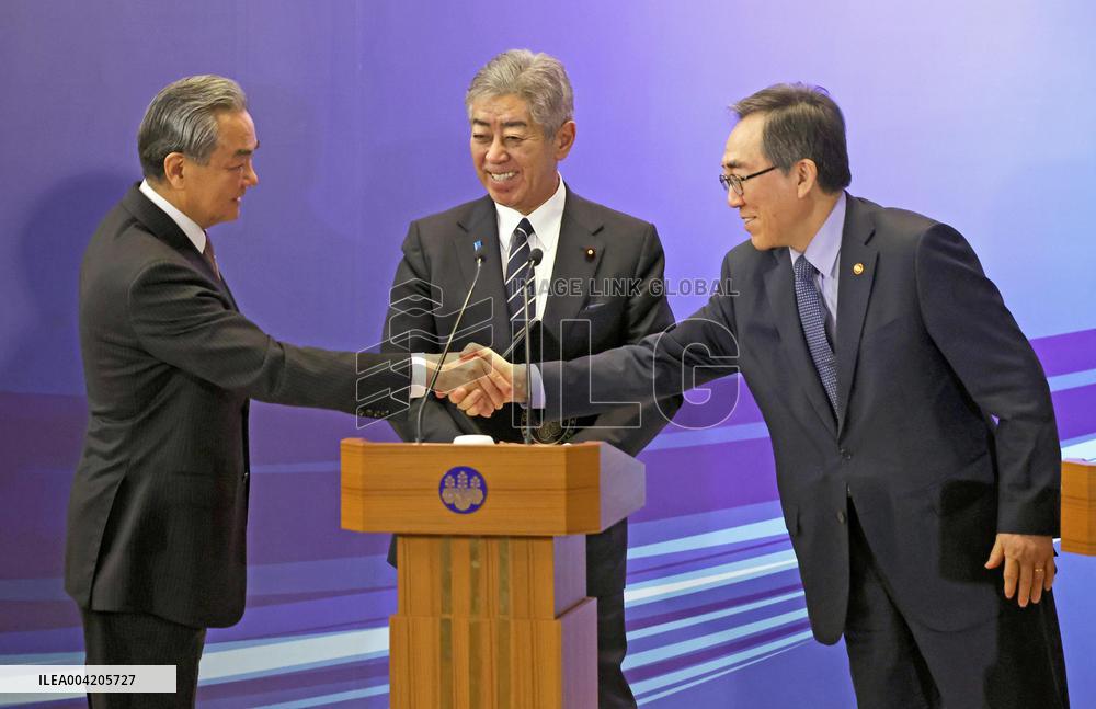 Japan-China-S. Korea talks