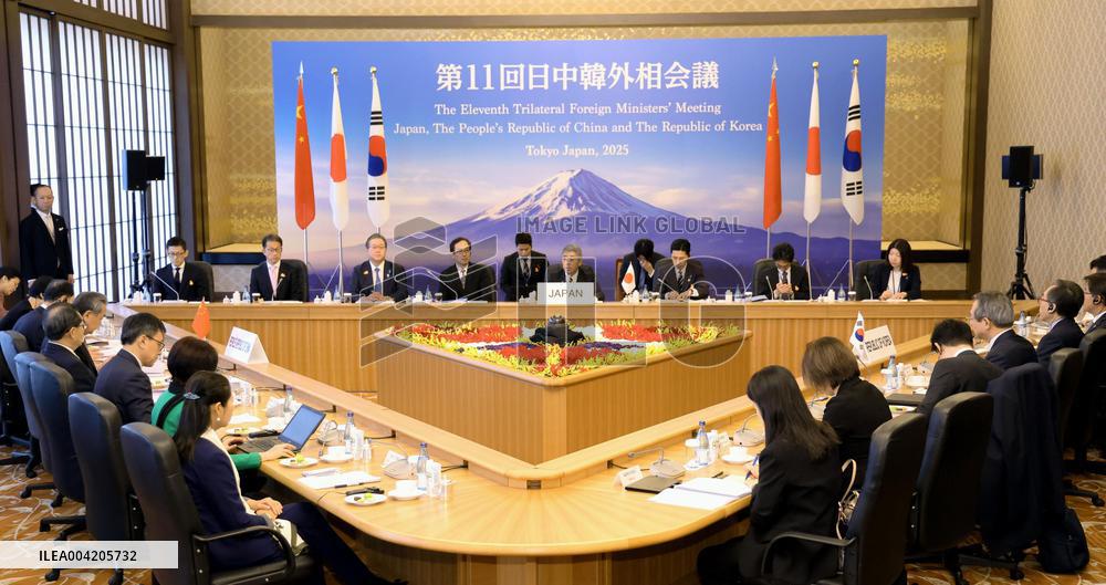 Japan-China-S. Korea talks