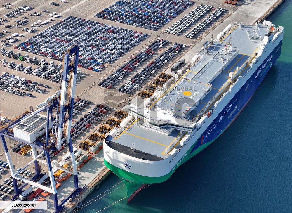 Yantai -Turkey First Flight Ro-ro Route
?