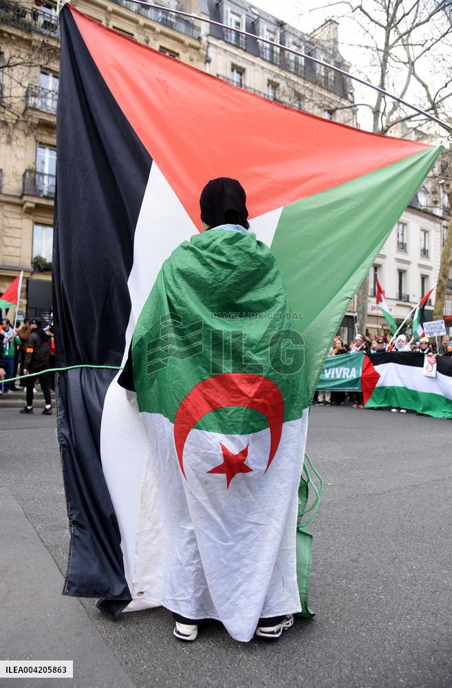 March Against Racism In Paris