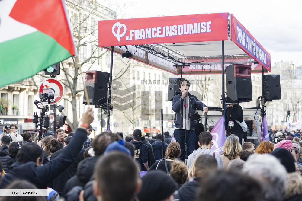 March Against Racism In Paris