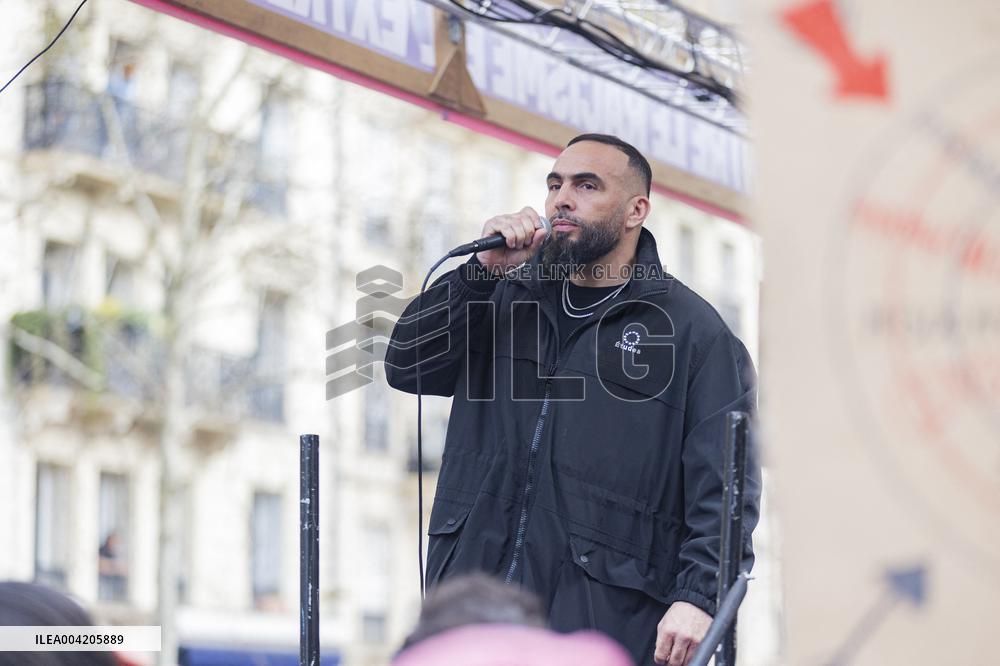 March Against Racism In Paris