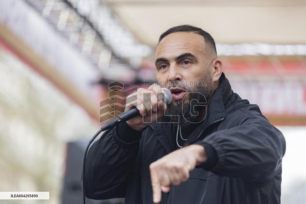 March Against Racism In Paris