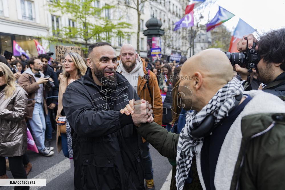 March Against Racism In Paris