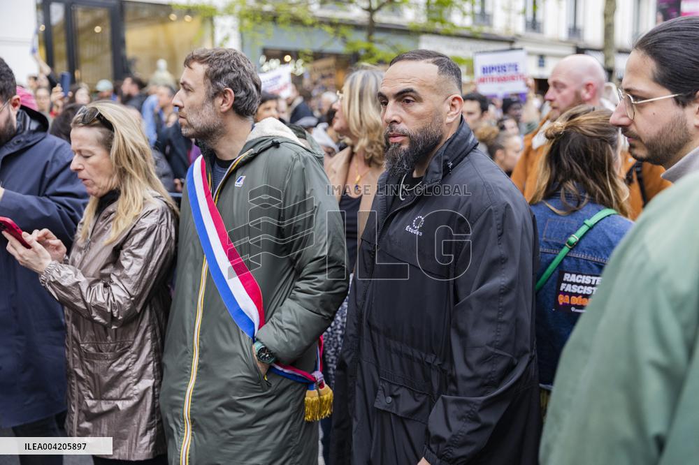 March Against Racism In Paris