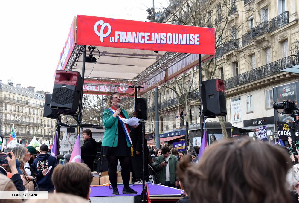 March Against Racism In Paris