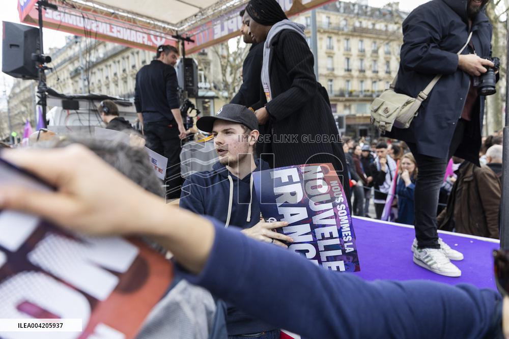 March Against Racism In Paris
