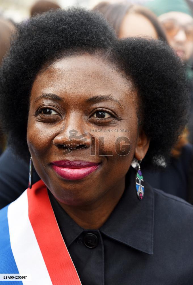 March Against Racism In Paris