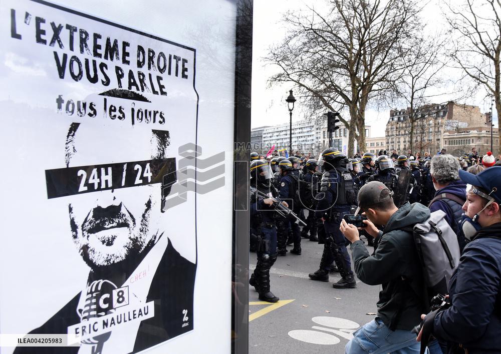 March Against Racism In Paris