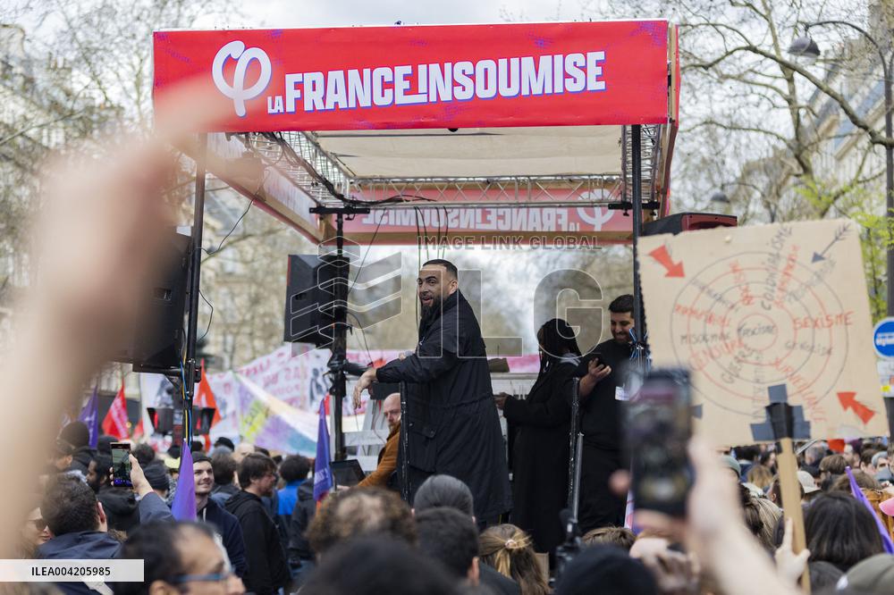 March Against Racism In Paris