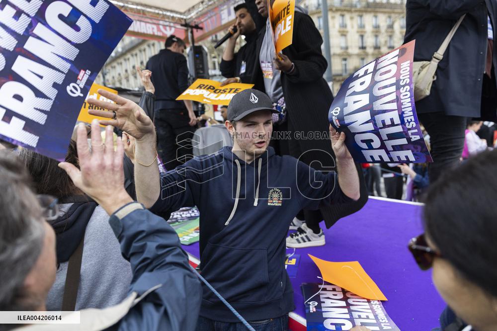 March Against Racism In Paris