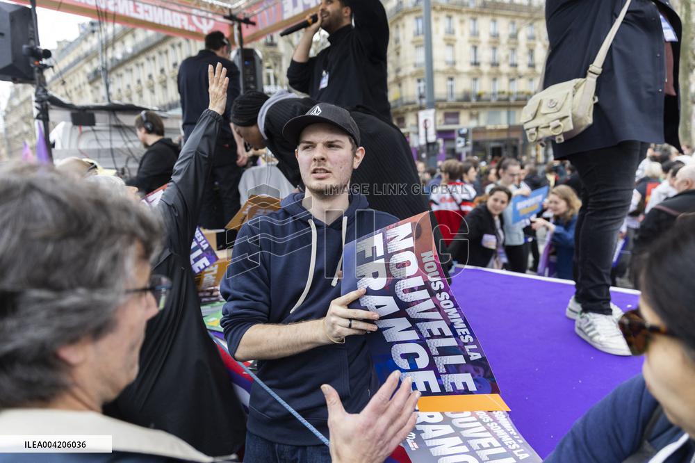 March Against Racism In Paris