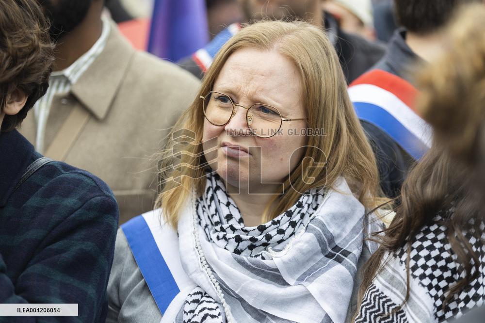 March Against Racism In Paris