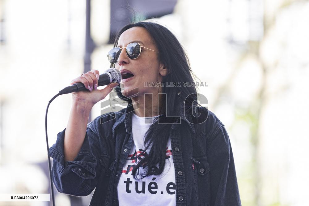 March Against Racism In Paris