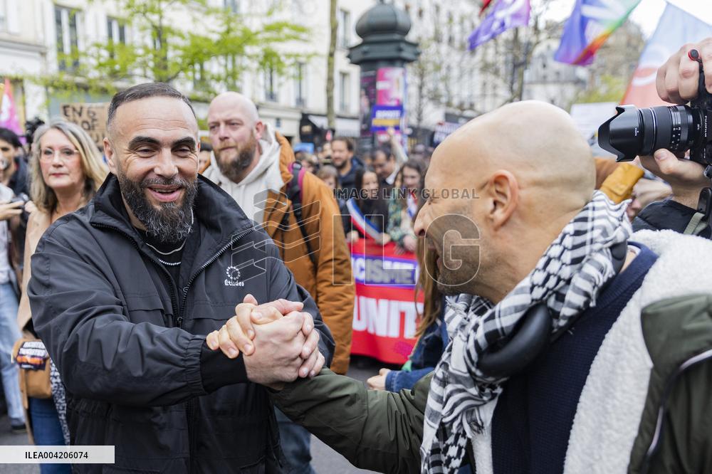 March Against Racism In Paris