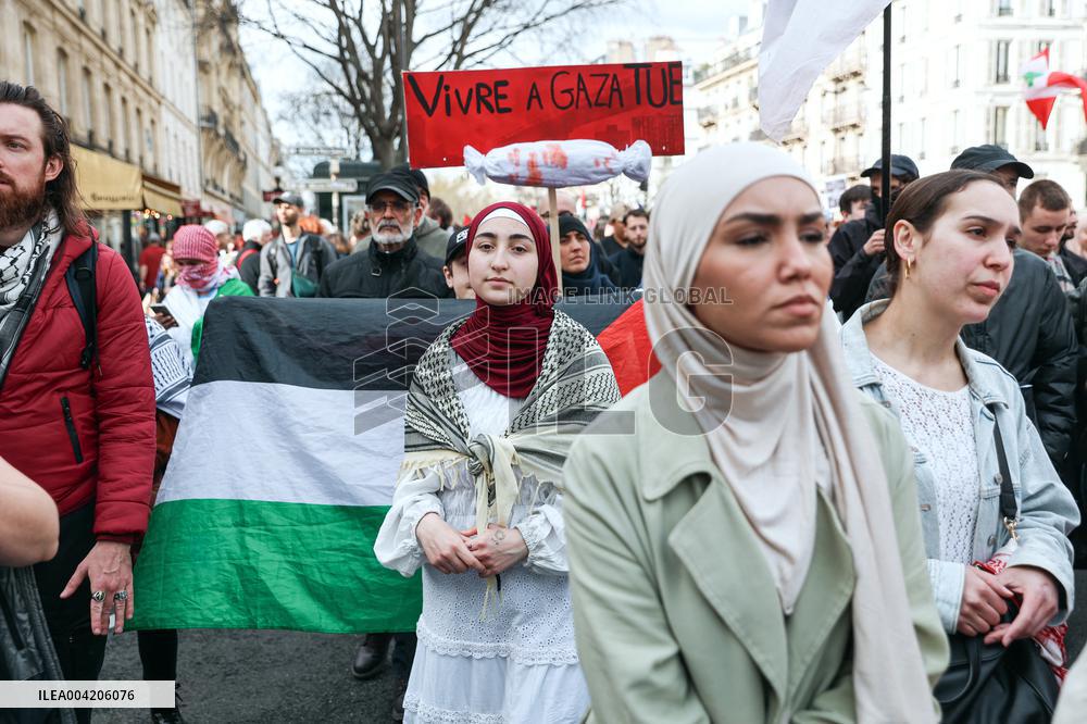 March Against Racism In Paris